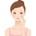 ストレスとにきび